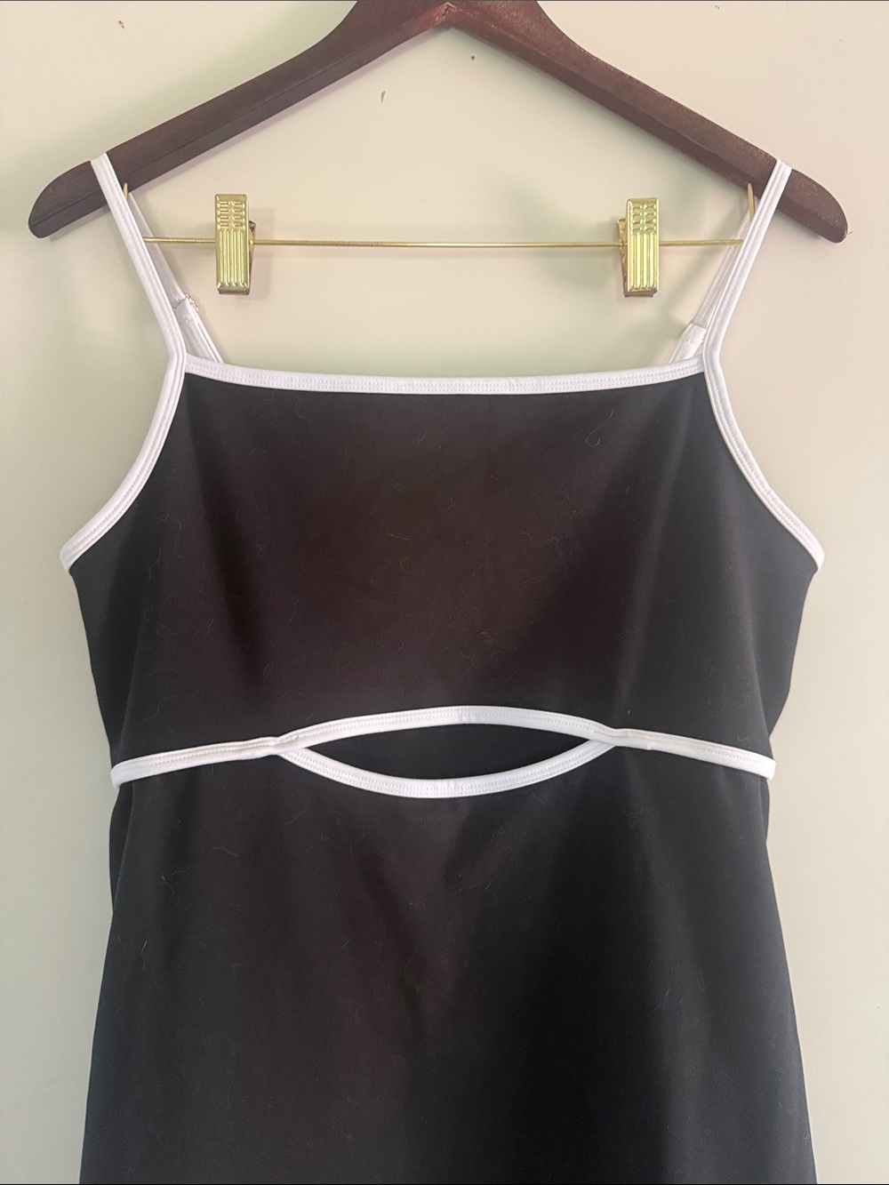 Wild Fable Women’s Black & White ButterBliss Cutout Casual Dress Sz XL EUC - Picture 3 of 6